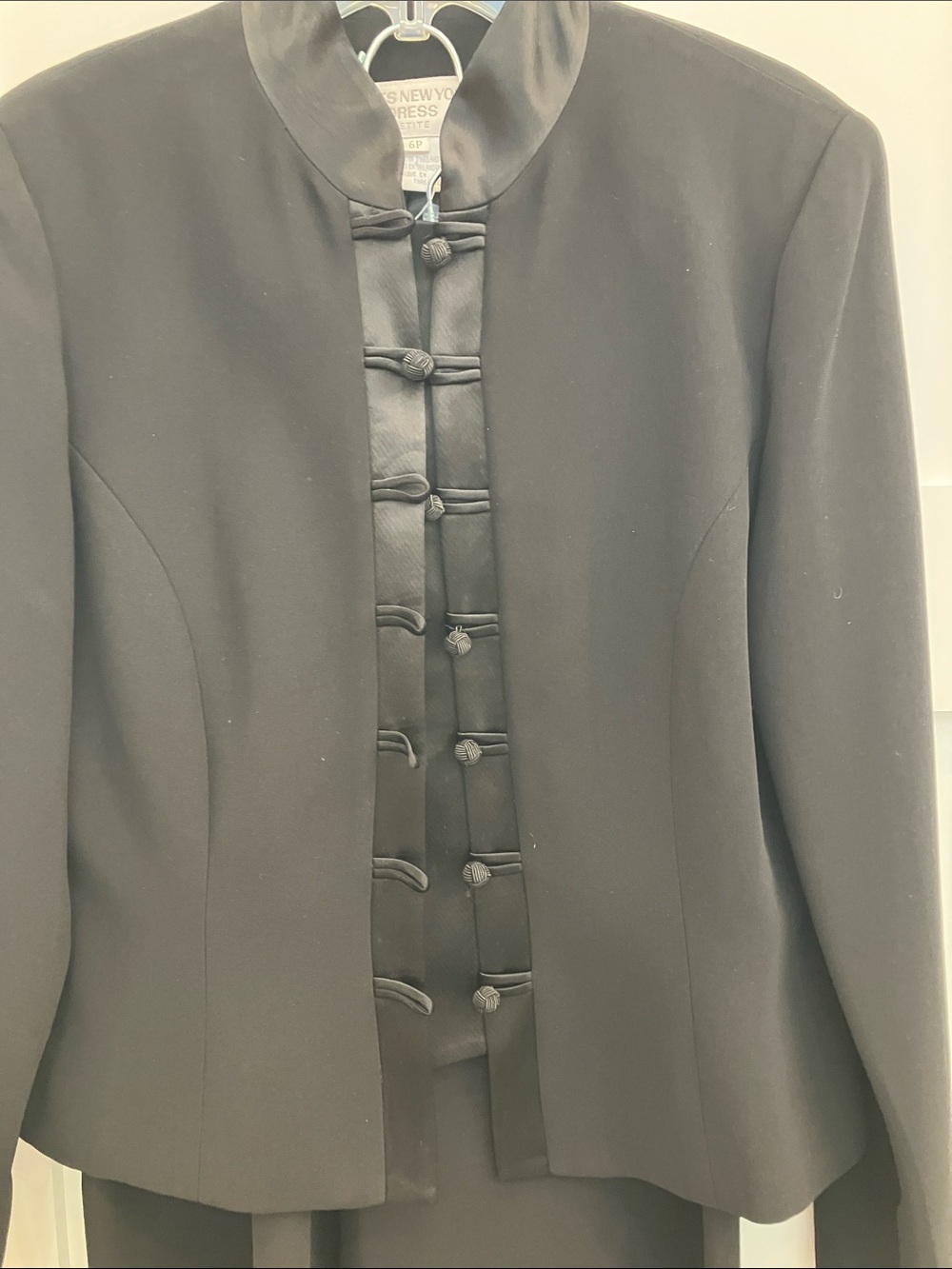 Dressy Black Jones New York Pants Suit